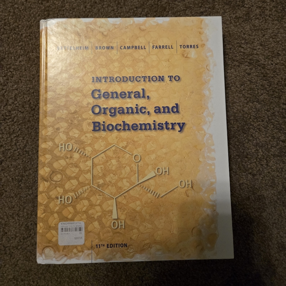 Introduction to General, Organic, and Biochemistry Textbook 11th Edition